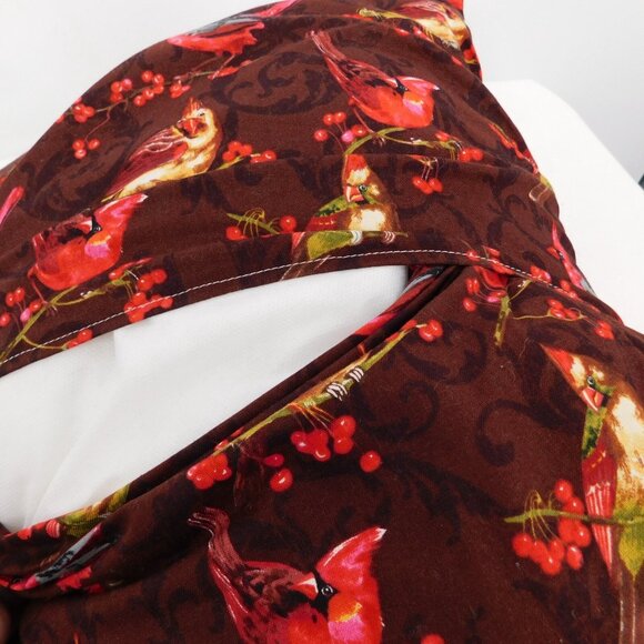 When a Cardinal Appears An Angel is Near Throw Pillow Handmade Pocket 14.5x14.5 - Picture 4 of 9